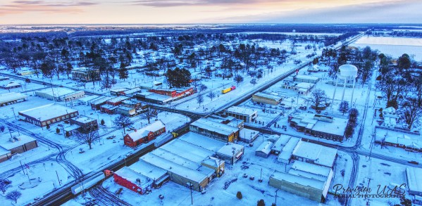 Lonoke, AR | Snowday! by Provision UAS